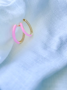 Simply cute hoops