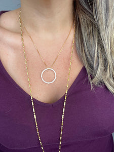 Endless Circle Necklace