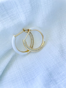 Simply cute hoops