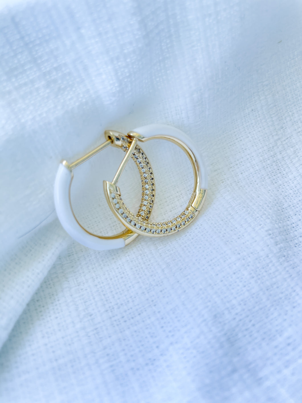 Simply cute hoops