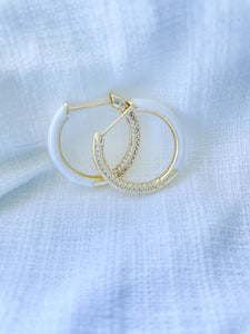 Simply cute hoops